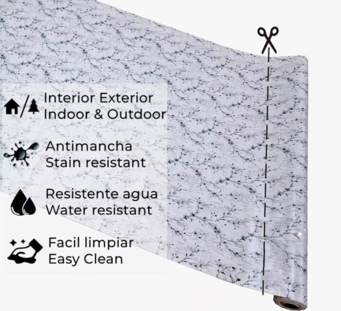Mantel Huletec Kiev Turquesa - Imagen 9