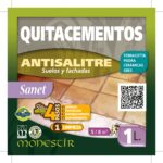 SANET Quitacementos Antisalitre (Monestir) Aplicación sobre: Barro, gres rústico, mármol envejecido, cerámica esmaltada, porcelánico, pizarra, piedra y mármoles no pulidos.Para uso interior/exterior - Imagen 2