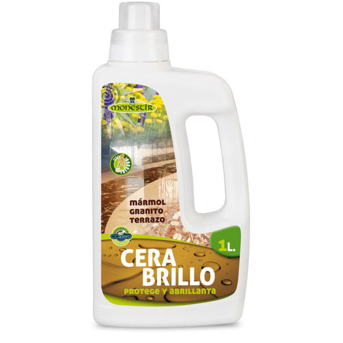 CERA Monestir. Protege y abrillanta tu mármol, terrazo o granito. Aplicación manual. GAMA HOGAR - Imagen 1