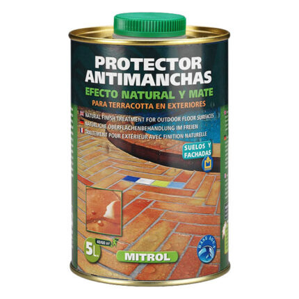 Protector antimanchas para suelos. Efecto natural y mate. Para suelos de terracota