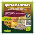 SANIGEL Quitamanchas Decapante Desengrasante (Monestir). Aplicar sobre: barro, gres rústico, cerámica esmaltada, porcelánico, mármol envejecido, pizarra, piedra, mosaico hidráulico, hormigón. Uso: interior/exterior - Imagen 2