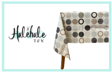 Mantel de Hule Bely Gris