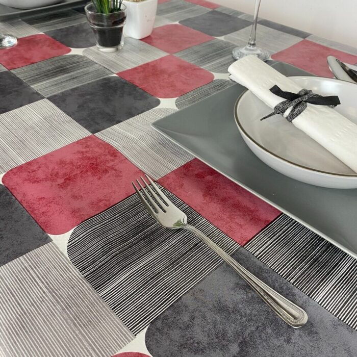 MANTEL DE HULE OLI RED