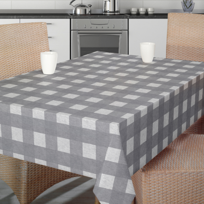 Mantel HuleHule Tex Estampado Impermeable Resistente a Manchas PVC - Valentina Beige, Red, Grey - Imagen 5