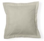 Funda de cojín Combi Lisos. Algodón y poliéster 138-PIEDRA