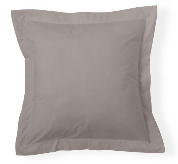 Funda de cojín Combi Lisos. Algodón y poliéster 225-PLOMO