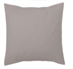 Funda de cojín Combi Lisos. Algodón y poliéster 225-PLOMO