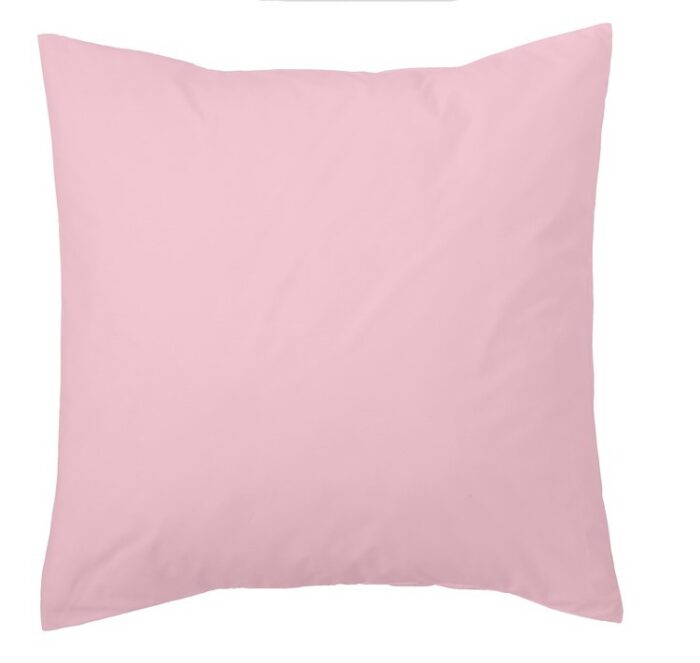 Funda de cojín Combi Lisos. Algodón y poliéster 004-ROSA