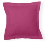 Funda de cojín Combi Lisos. Algodón y poliéster 110-FUXIA