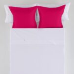 Funda de cojín Combi Lisos. Algodón y poliéster 022-FRESA