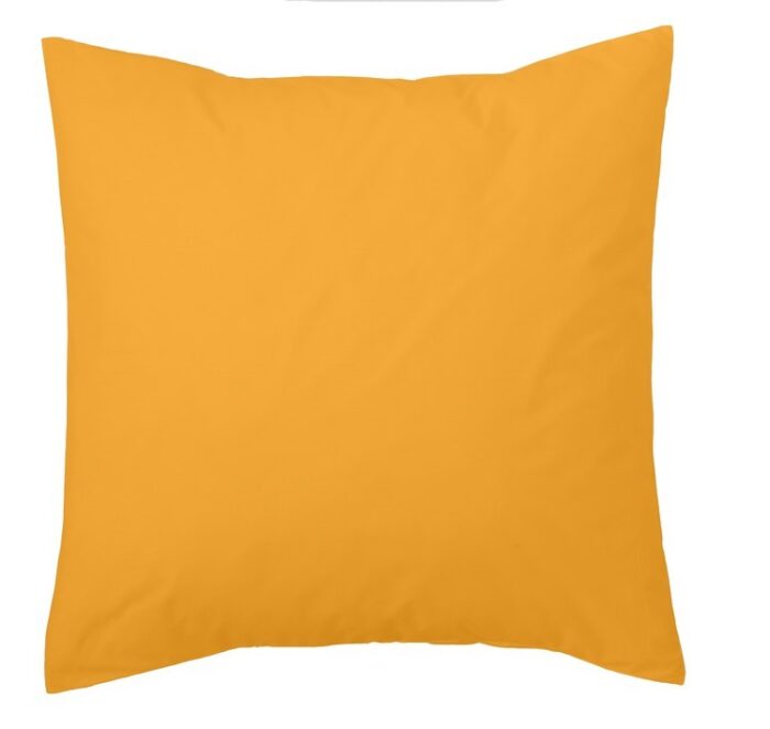 Funda de cojín Combi Lisos. Algodón y poliéster 081-MAIZ