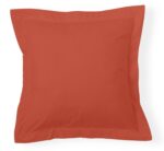 Funda de cojín Combi Lisos. Algodón y poliéster 026-TIERRA