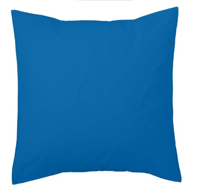 Funda de cojín Combi Lisos. Algodón y poliéster 017-AZULON