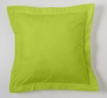 Funda de cojín Combi Lisos. Algodón y poliéster 133-KIWI