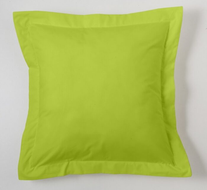 Funda de cojín Combi Lisos. Algodón y poliéster 133-KIWI