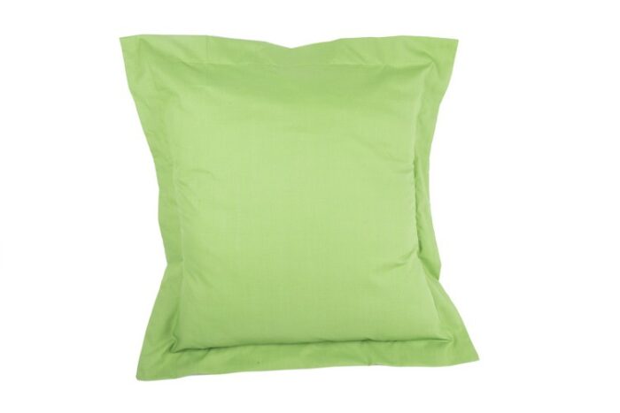 Funda de cojín Combi Lisos. Algodón y poliéster 133-KIWI