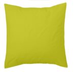 Funda de cojín Combi Lisos. Algodón y poliéster 111-PISTACHO