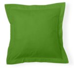 Funda de cojín Combi Lisos. Algodón y poliéster 005-VERDE