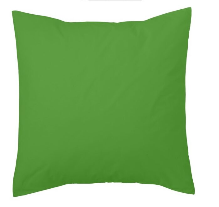 Funda de cojín Combi Lisos. Algodón y poliéster 005-VERDE