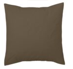Funda de cojín Combi Lisos. Algodón y poliéster 129-MUSGO