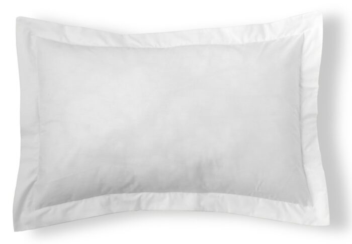 Funda cojín algodón Combi Liso 200 Hilos 001-BLANCO