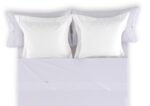 Funda cojín algodón Combi Liso 200 Hilos 001-BLANCO