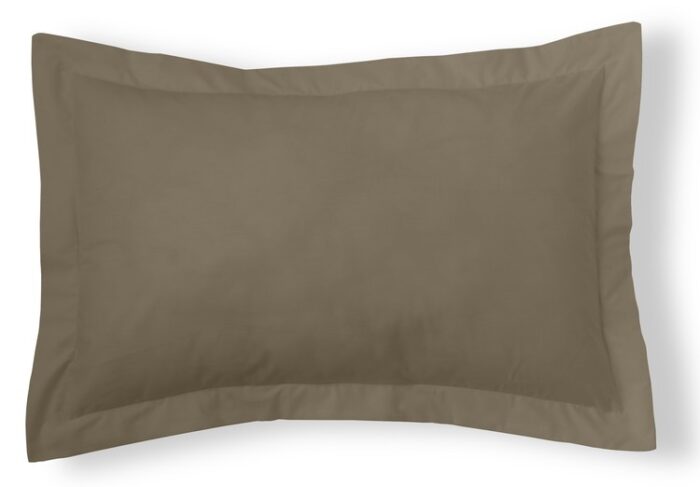 Funda cojín algodón Combi Liso 200 Hilos 253-VISON