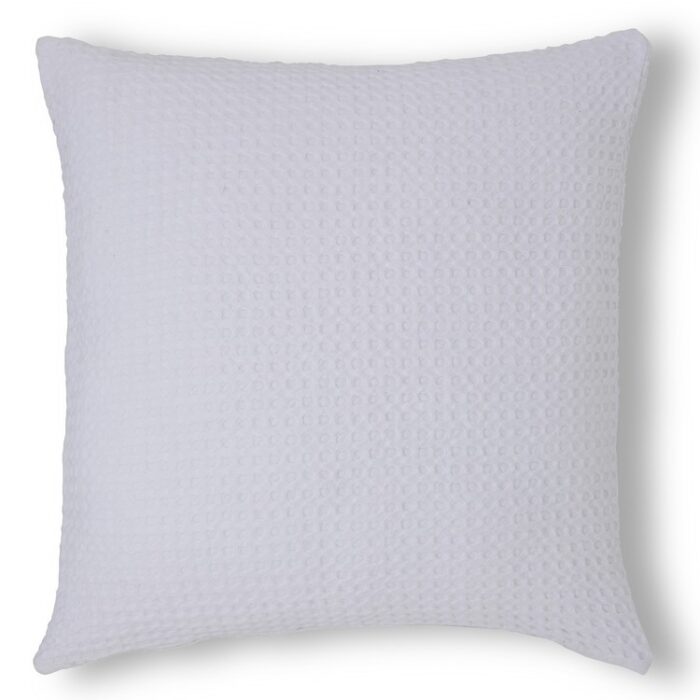 Funda de cojín tejida Banús (pack 2) 001-BLANCO