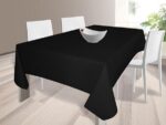 Mantel Tela Resinada Antimanchas negro