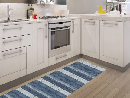 Pasillero Wood Azul