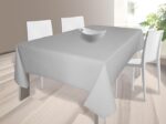 Mantel Tela Resinada Antimanchas gris claro
