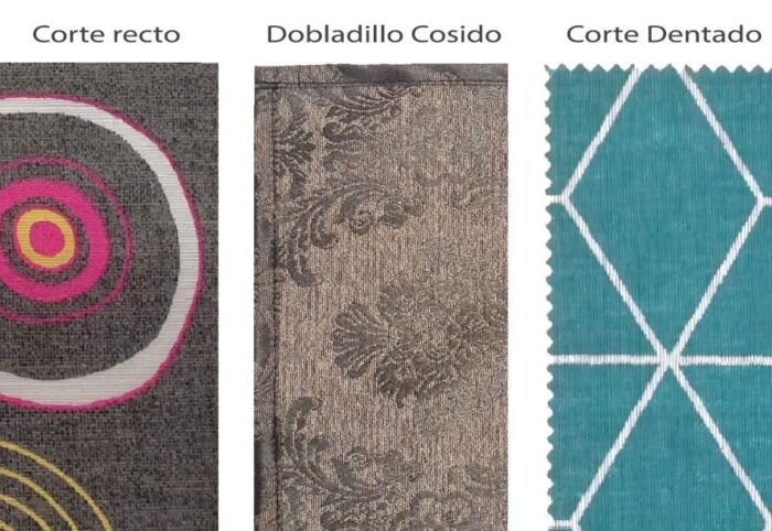 Mantel tela resinada Teflón Sakura Azul Rojo