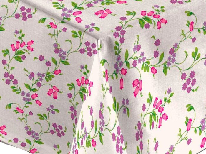 Mantel Resinado Antimanchas Campanilla