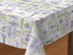 Mantel Resinado Antimanchas Estampado Lavanda