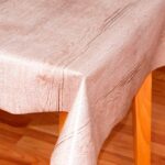 Mantel Hule Madera Roble