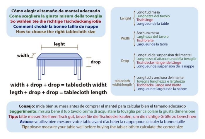 Mantel Hule Tela Saco