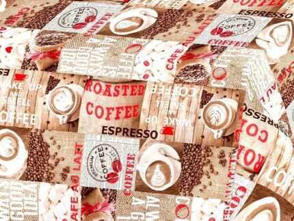 Mantel Resinado Antimanchas Premium Café
