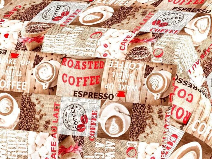 Mantel Resinado Antimanchas Premium Café Mantel Resinado Antimanchas Premium Café