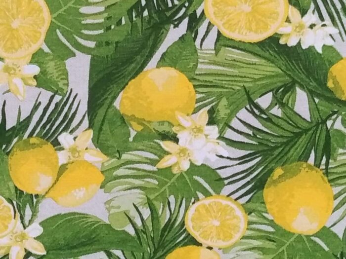 Mantel Resinado Antimanchas Estampado Limones