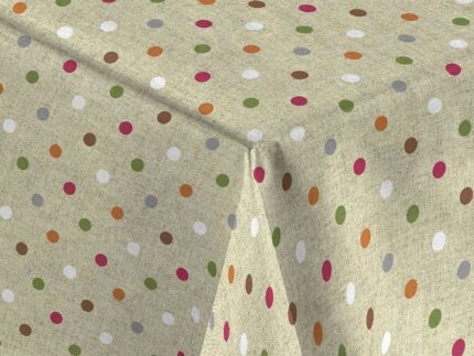 Mantel Resinado Antimanchas Estampado Lacasitos