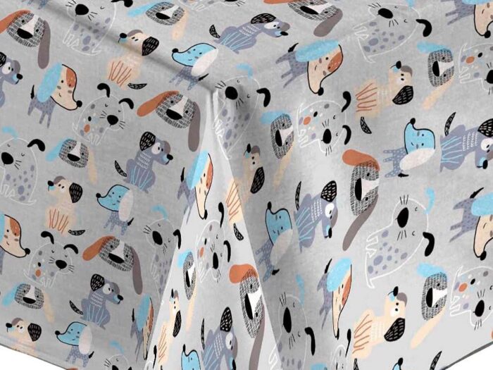 Mantel Resinado Antimanchas Perros Dogs