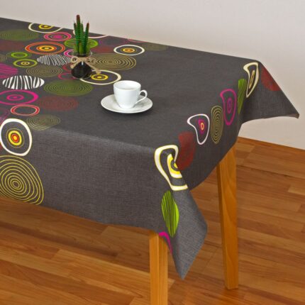Mantel Resinado Estampado circulos DUNE MIRANDA