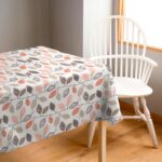 Mantel Huletec Branches Red