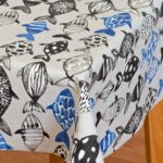 Mantel tela resinada Poussin