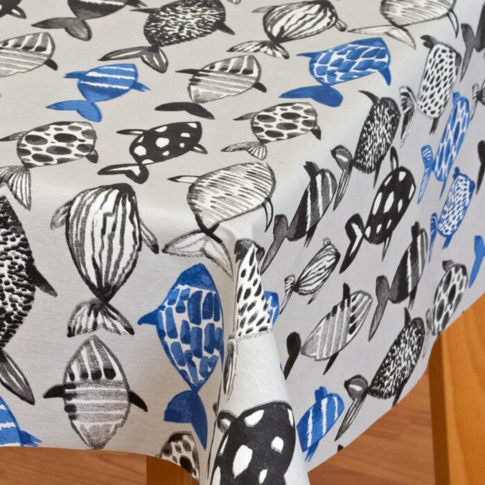 Mantel tela resinada Poussin