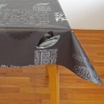 Mantel Huletec Mariposas y textos Bolboreta Gris