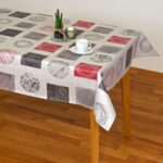 Mantel de Hule Tapies Rojo