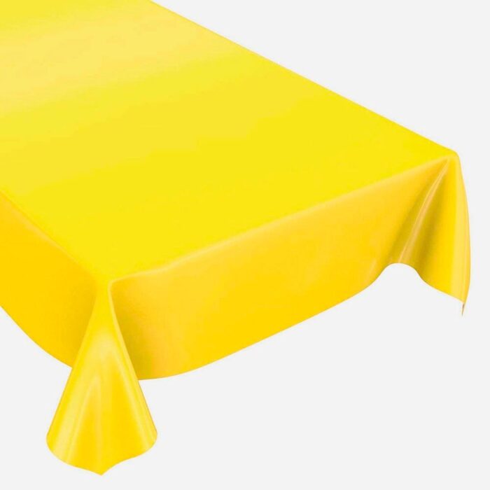 Mantel Hule Liso Amarillo Mantel Hule Liso Amarillo
