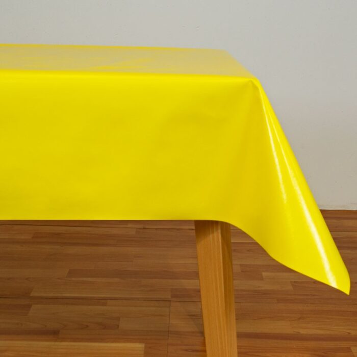 Mantel Hule Liso Amarillo Mantel Hule Liso Amarillo