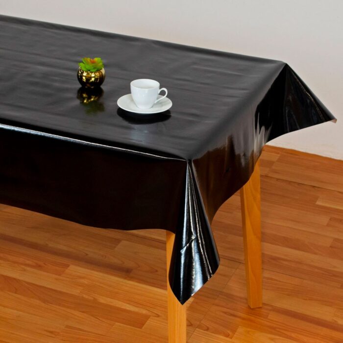 Mantel de Hule Brilltex Negro